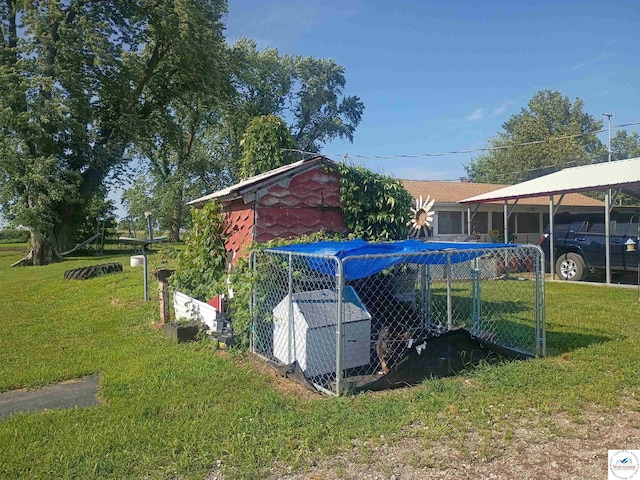 30512 S Hess Rd, Harrisonville, MO 64701 - view of side of property featuring a lawn