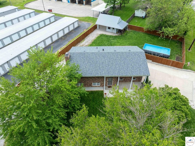 321 E 17th St, Sedalia, MO 65301 - aerial view of property and surrounding area
