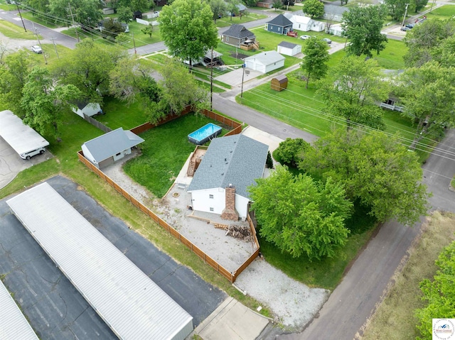 321 E 17th St, Sedalia, MO 65301 - aerial view of residential area