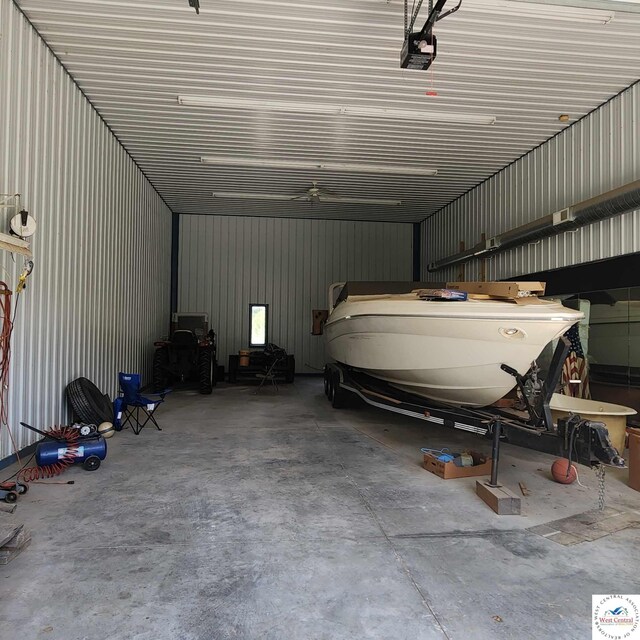 1700 N Water St, Clinton, MO 64735 - garage with a garage door opener