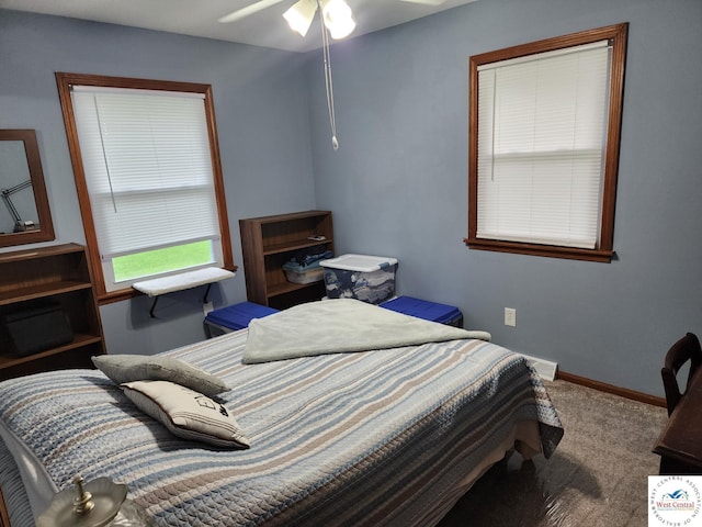 810 E Cedar St, Clinton, MO 64735 - bedroom with carpet floors and baseboards