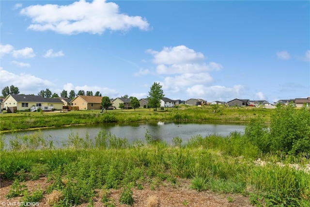 property view of water