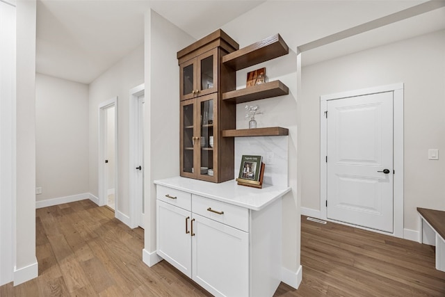 2733 Brookfield Dr, Marion, IA 52302 - hallway with light wood-type flooring and baseboards