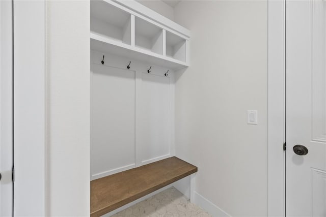 view of mudroom