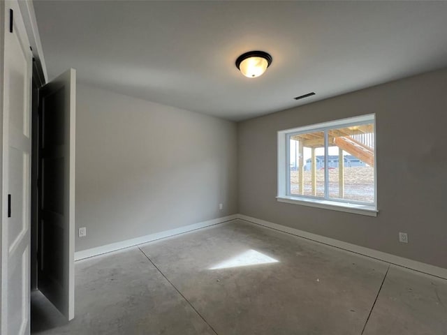 view of empty room