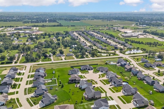 birds eye view of property featuring a residential view