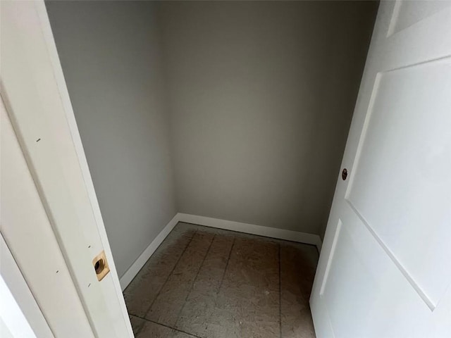 interior space with baseboards