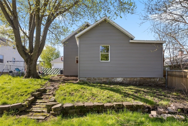 view of side of property