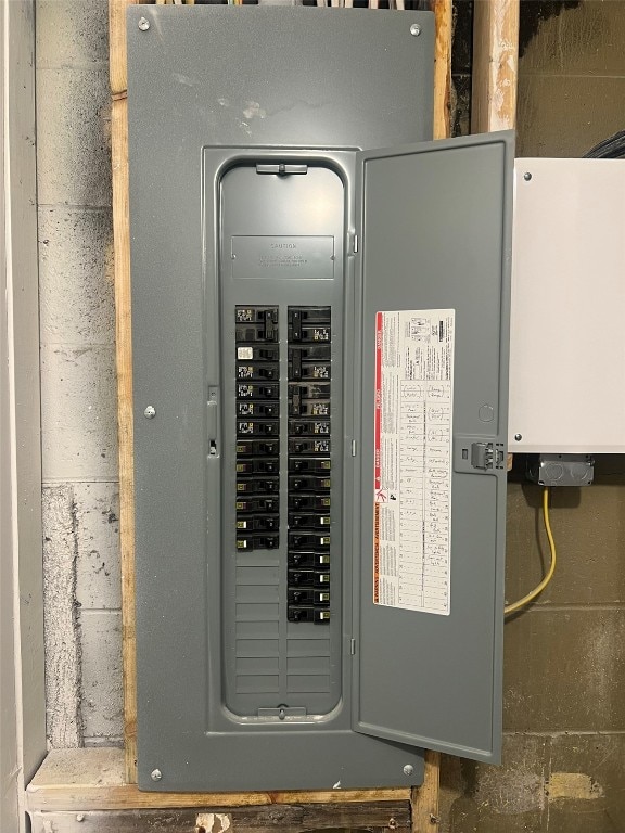 utilities with electric panel