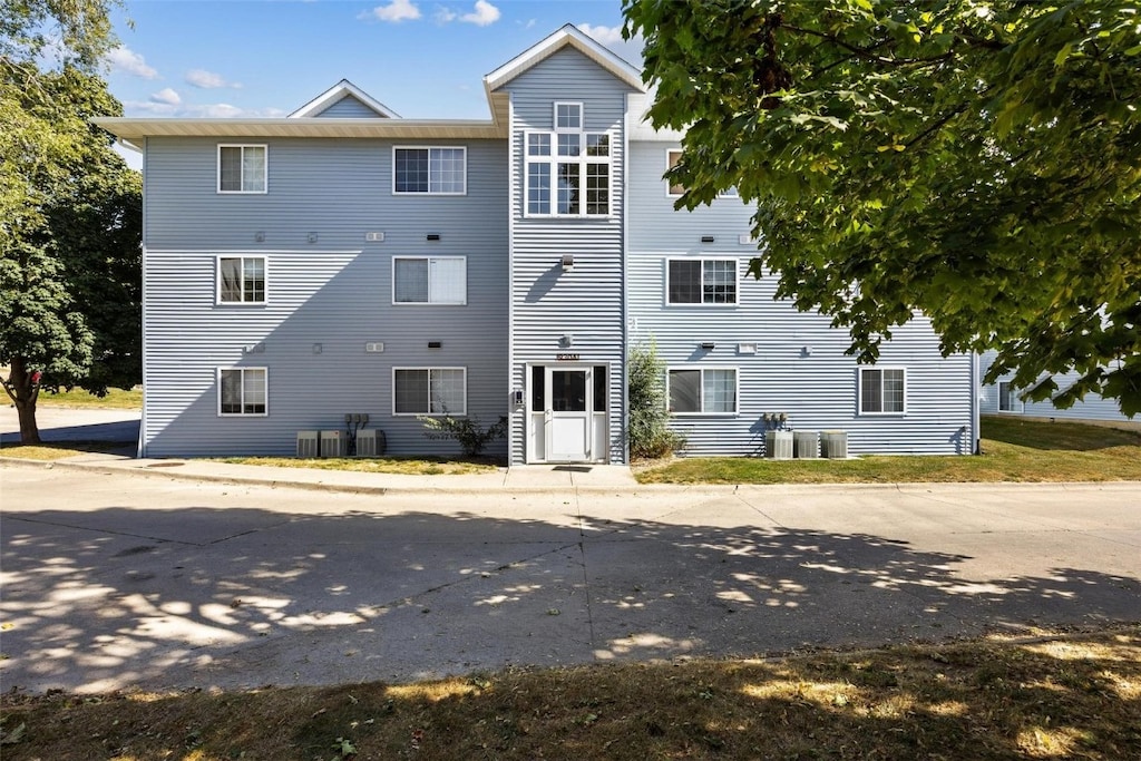 view of back of property