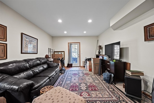 view of living room