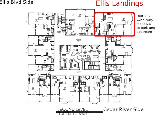1871 Ellis Blvd NW Unit 202, Cedar Rapids, IA 52405 - property floor plan