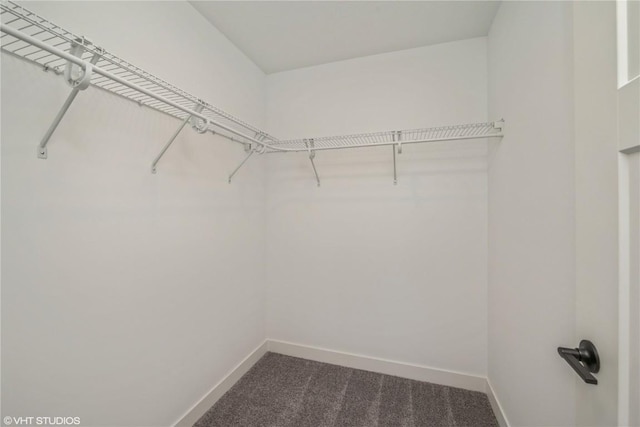 2734 Rookwood Ln, Marion, IA 52302 - walk in closet with dark carpet