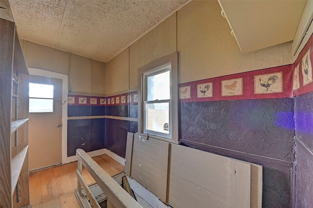 interior space featuring hardwood / wood-style flooring