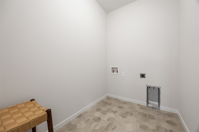 1930 Bowstring Dr, Marion, IA 52302 - washroom featuring hookup for an electric dryer and hookup for a washing machine