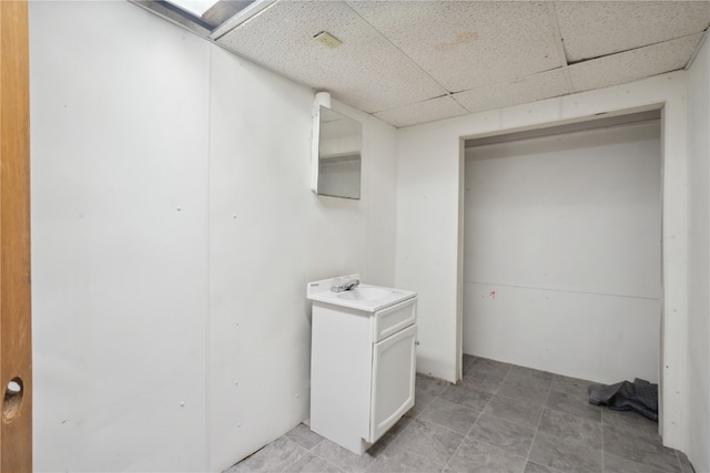 laundry area featuring sink