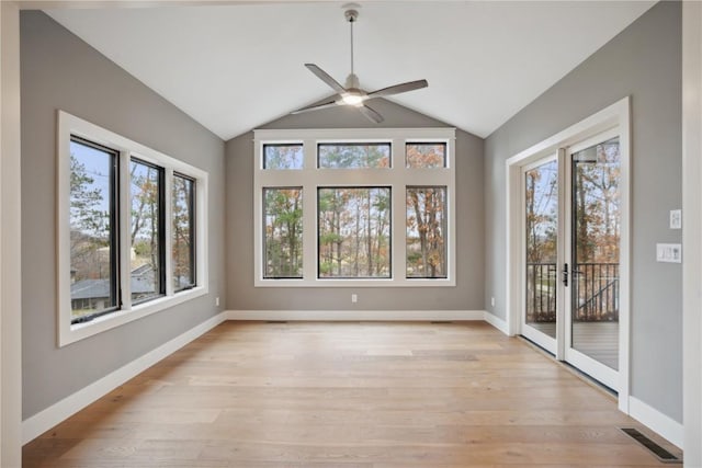 3037 Dell Ridge Ct, Hiawatha, IA 52233 - unfurnished sunroom featuring lofted ceiling