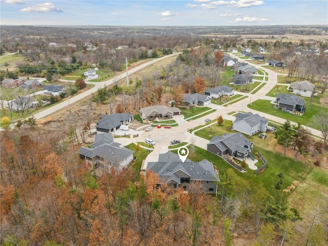 3037 Dell Ridge Ct, Hiawatha, IA 52233 - aerial overview of property's location featuring nearby suburban area