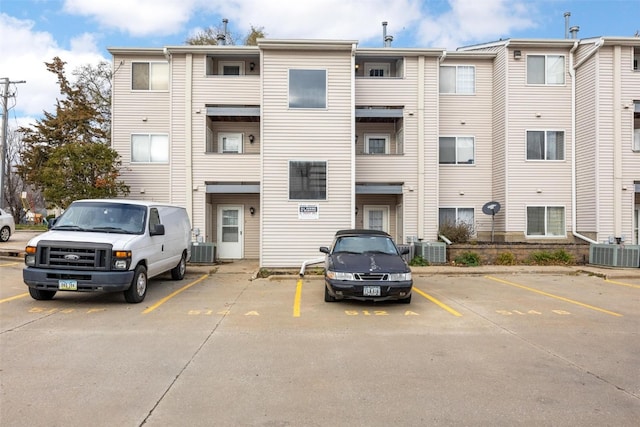 view of property featuring central AC