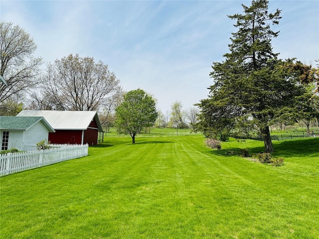 view of yard