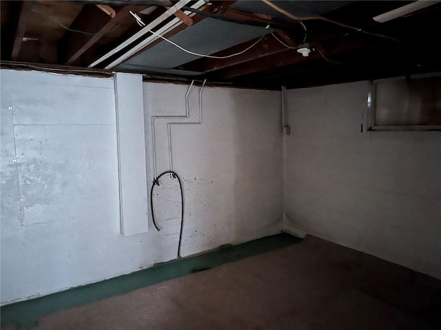 202 N Williams St, Anamosa, IA 52205 - view of unfinished below grade area