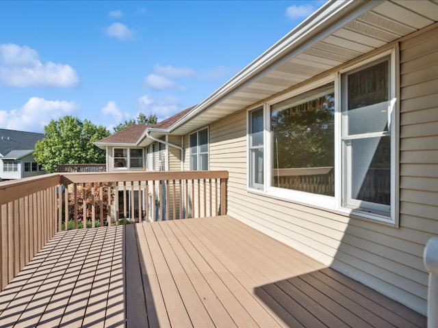 view of deck