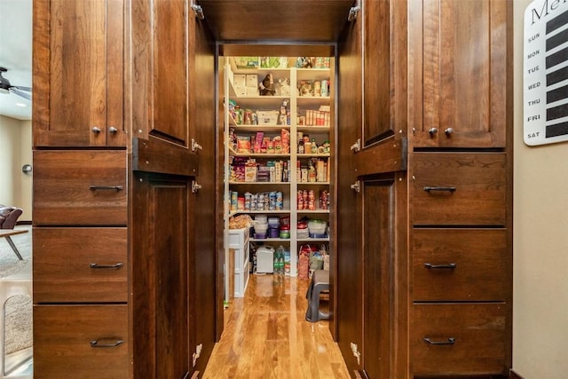 view of pantry