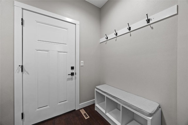 1596 Connection Ave, Marion, IA 52302 - mudroom featuring dark wood-style floors and baseboards
