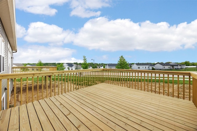 334 Quiver Ct, Marion, IA 52302 - deck with a residential view and a lawn