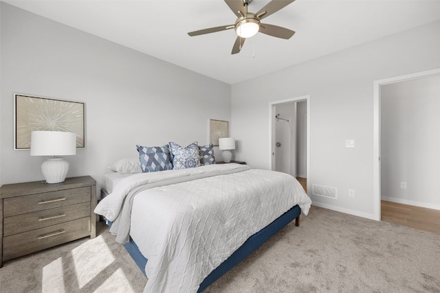 332 Quiver Ct, Marion, IA 52302 - bedroom with carpet floors and ceiling fan