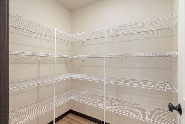 view of pantry