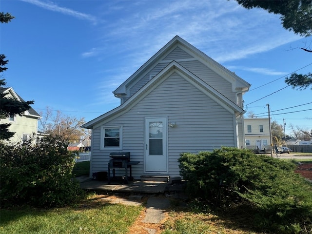 view of rear view of house