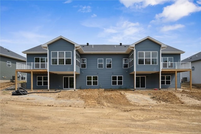 view of rear view of house