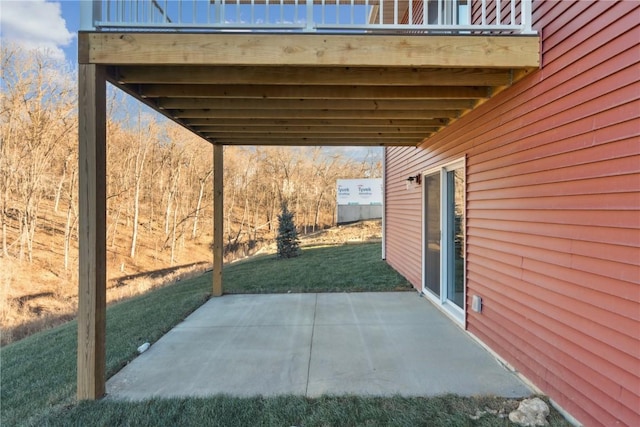 view of patio / terrace