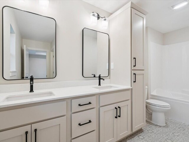 314 Sierra Trce, Coralville, IA 52241 - full bathroom featuring double vanity and bathtub / shower combination
