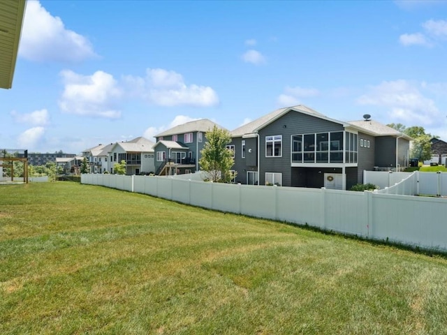 314 Sierra Trce, Coralville, IA 52241 - fenced backyard with a residential view