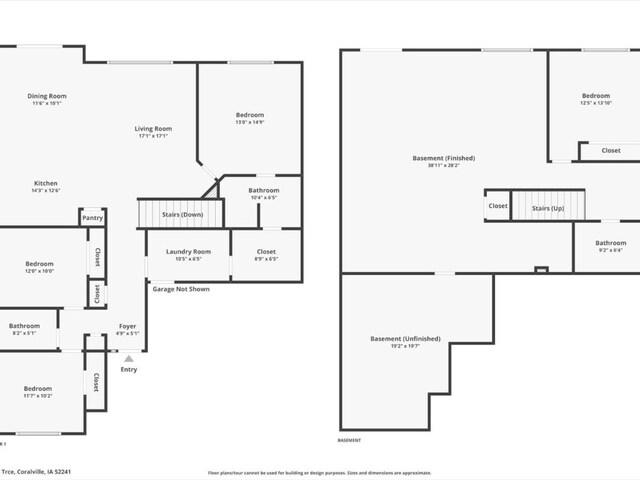 318 Sierra Trce, Coralville, IA 52241 - view of property floor plan