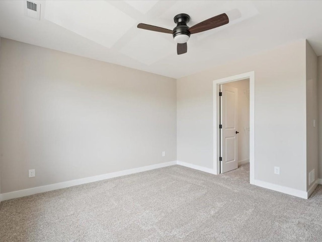 4648 Preston Ln, Iowa City, IA 52246 - unfurnished room featuring a ceiling fan and light carpet