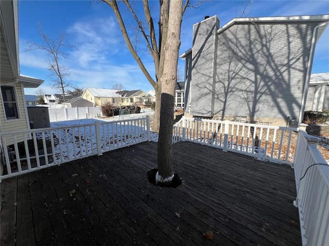 view of deck