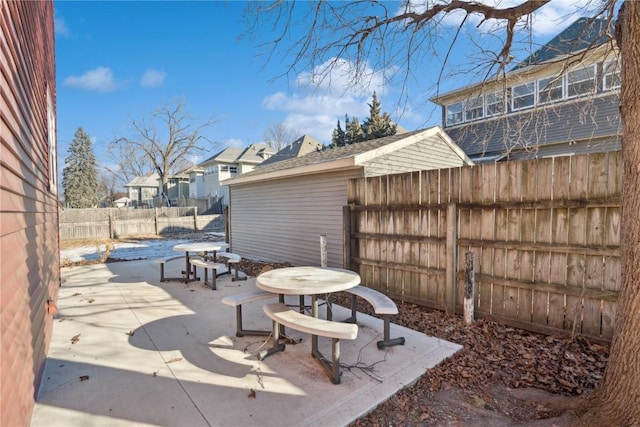 view of patio / terrace