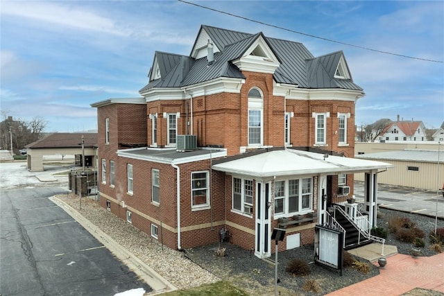 view of rear view of property