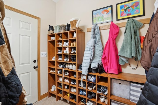 view of mudroom