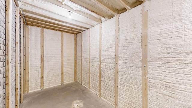view of storage room