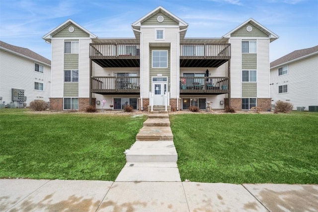 view of property featuring central AC