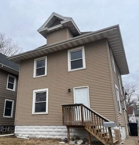 view of rear view of house