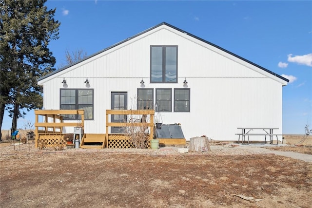 view of rear view of house