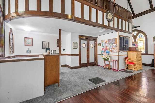 230 E Market St, Lisbon, IA 52253 - welcome area with arched walkways and french doors