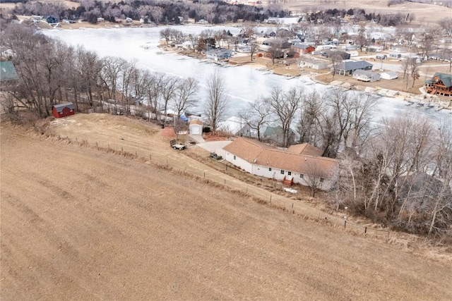 drone / aerial view featuring a residential view