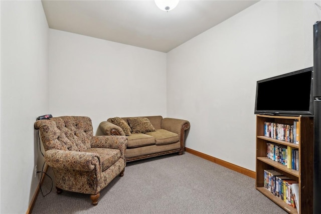 interior space featuring baseboards