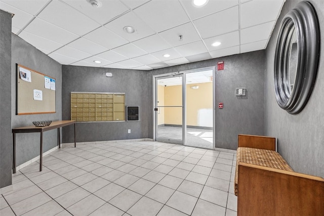 400 1st St SE Unit 203, Cedar Rapids, IA 52401 - building lobby featuring recessed lighting and a drop ceiling